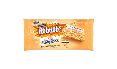 Hobnobs Oaty flapjacks