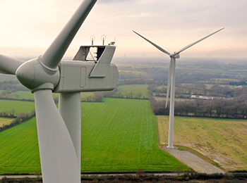 wind turbines
